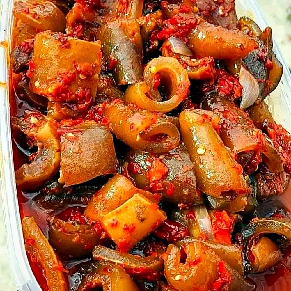 Peppered Ponmo (Cow Leg)